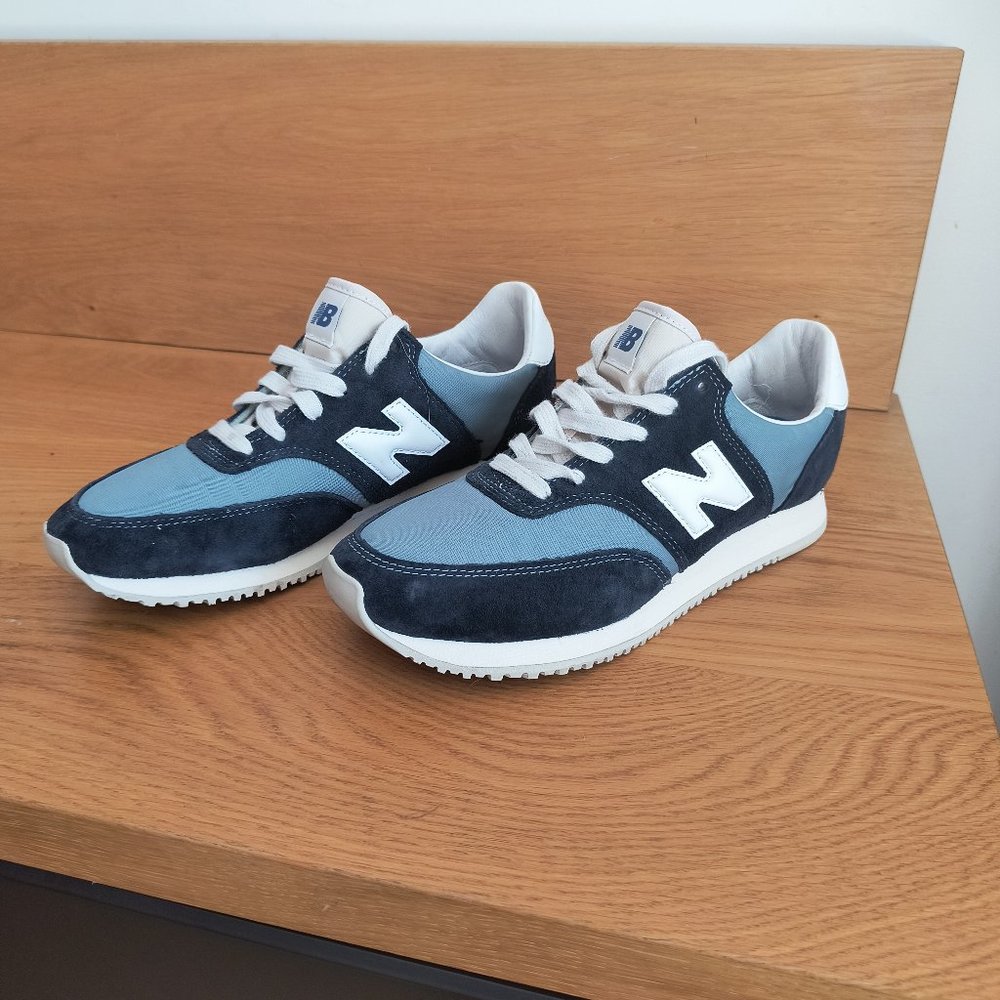 new balance men comp 100 sneaker - blue